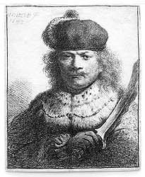 Rembrandt, Self Portrait