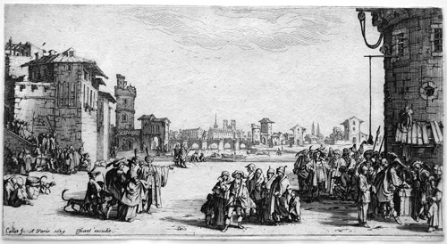 Jacues Callot, Slave Market.