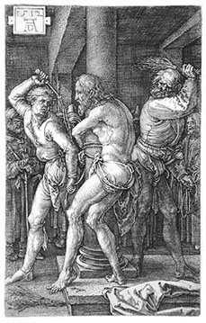 Durer Print: The Flagellation
