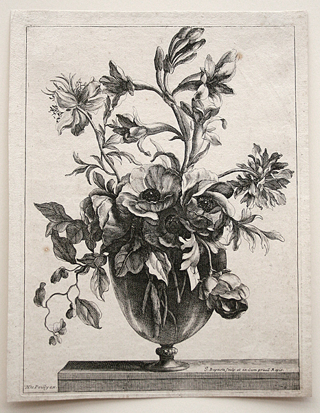 Jean-Baptiste Monnoyer [Flowers Arranged In A Glass Vase] The Metropolitan  Museum Of Art